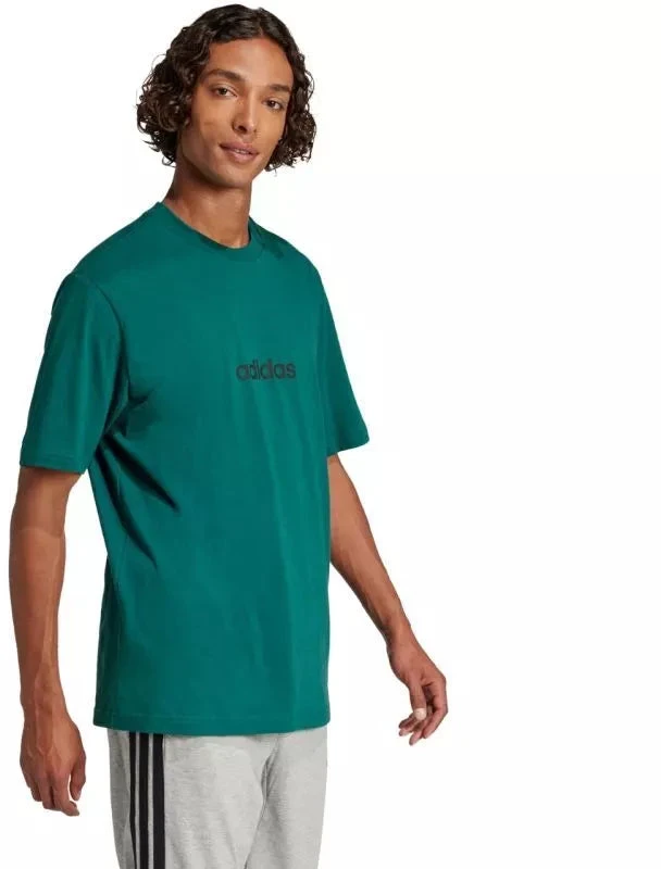adidas Essentials Linear Single M JE8997 Marškinėliai