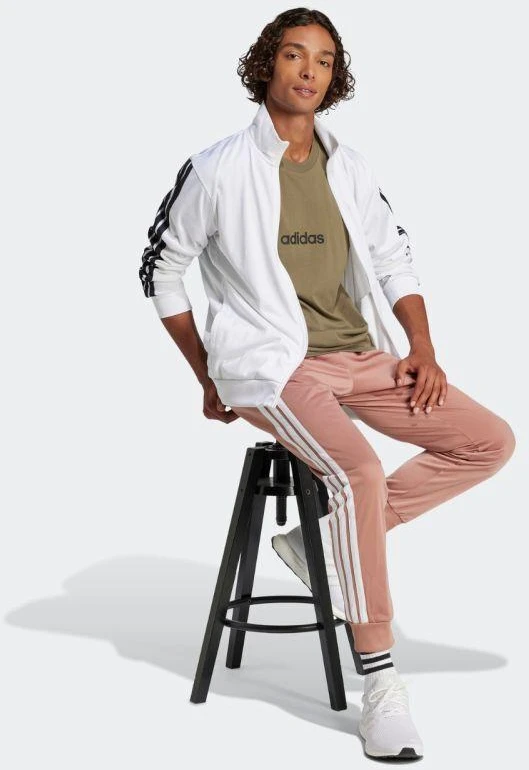 adidas Essentials Linear Single M JE9001 marškinėliai