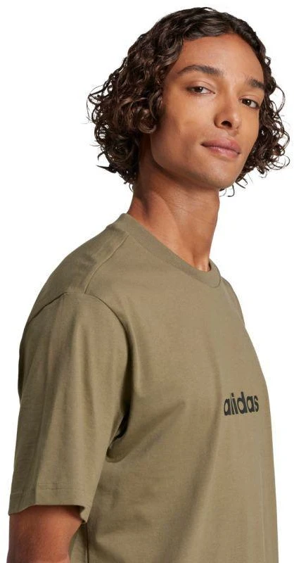 adidas Essentials Linear Single M JE9001 marškinėliai