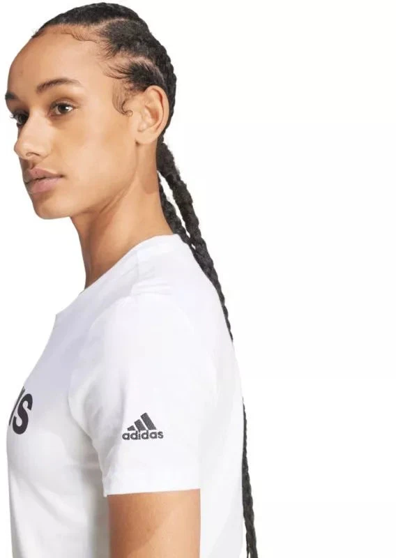 adidas Essentials Linear W GL0768 marškinėliai