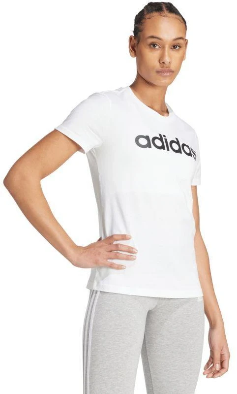 adidas Essentials Linear W GL0768 marškinėliai