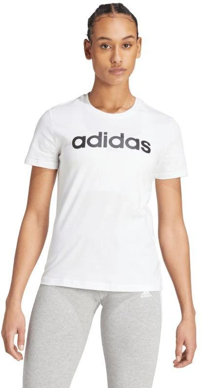 adidas Essentials Linear W GL0768 marškinėliai
