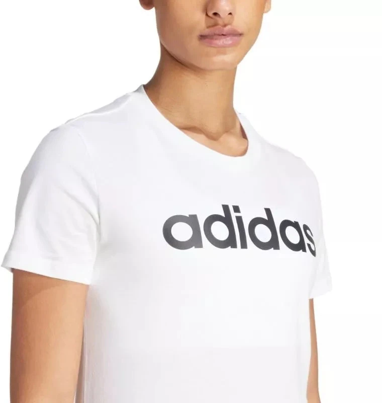 adidas Essentials Linear W GL0768 marškinėliai