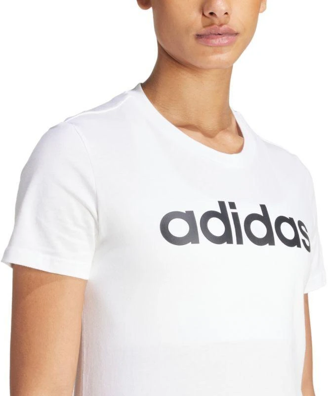 adidas Essentials Linear W GL0768 marškinėliai