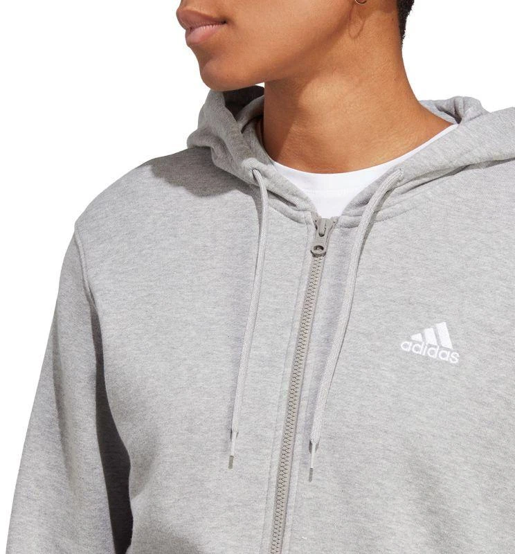 adidas Essentials Linijinis Hoodie su gobtuvu ir pilnu užtrauktuku iš French Terry audinio moterims IC6866