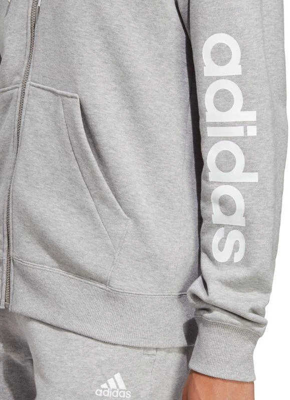 adidas Essentials Linijinis Hoodie su gobtuvu ir pilnu užtrauktuku iš French Terry audinio moterims IC6866