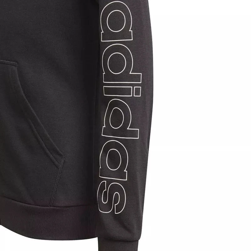 Adidas "Essentials" logotipo džemperis su užtrauktuku jaunimui GN4050