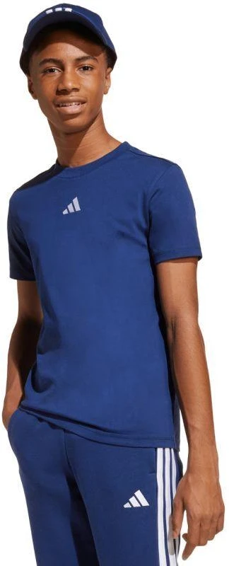 adidas Essentials marškinėliai 160 Tamsiai Mėlyni Vaikams JY0613