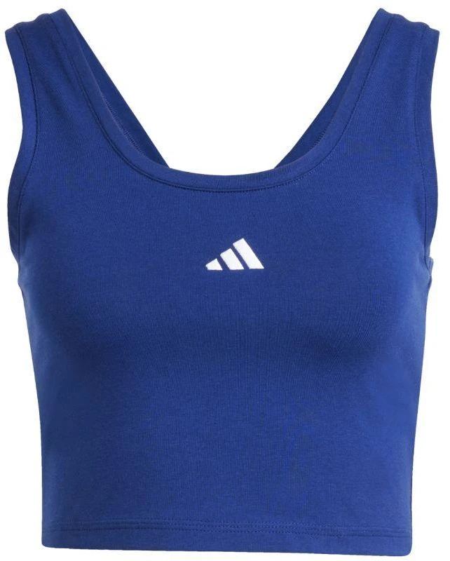 adidas Essentials marškinėliai be rankovių su mažu logotipu Cotton Lifestyle Tank W JC5939