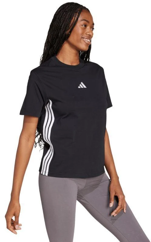 adidas Essentials marškinėliai su 3 juostelėmis moterims JD0846