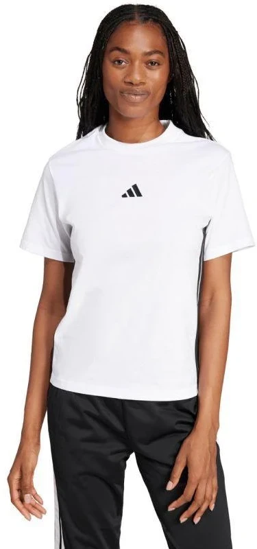 adidas Essentials marškinėliai su 3 juostelėmis moterims JD0844