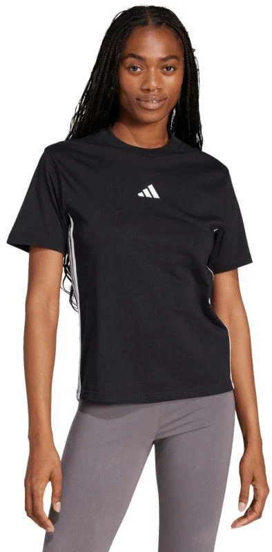 adidas Essentials marškinėliai su 3 juostelėmis moterims JD0846