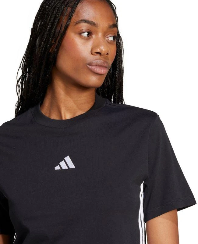 adidas Essentials marškinėliai su 3 juostelėmis moterims JD0846