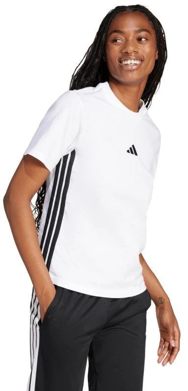 adidas Essentials marškinėliai su 3 juostelėmis moterims JD0844