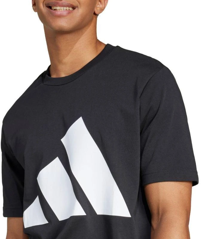 adidas Essentials marškinėliai su dideliu logotipu iš viengubo trikotažo M JE8945