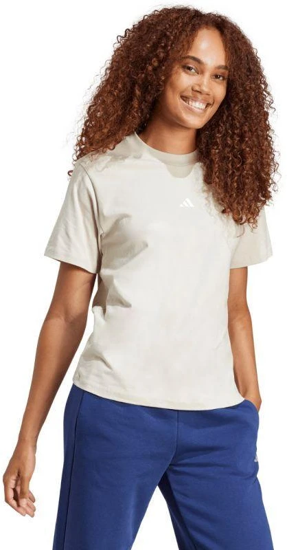 adidas Essentials Marškinėliai su mažu logotipu, medvilniniai W JI6079