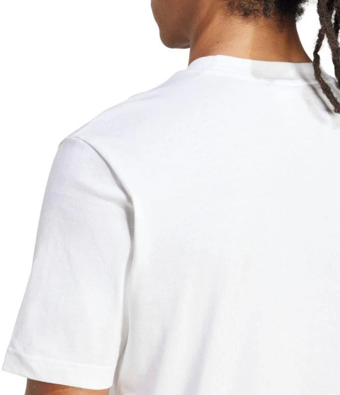 adidas Essentials marškinėliai su mažu logotipu iš viengubo trikotažo M JF1092