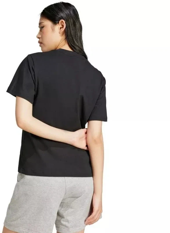 adidas Essentials marškinėliai su mažu logotipu iš medvilnės, moteriški, JC5943