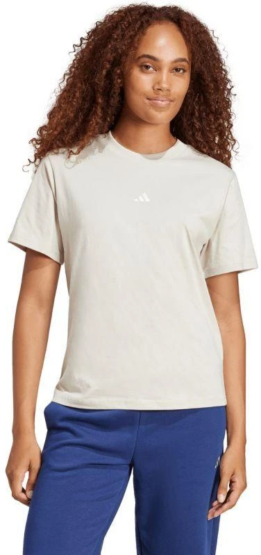 adidas Essentials Marškinėliai su mažu logotipu, medvilniniai W JI6079