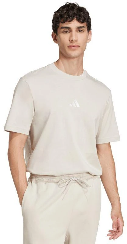 adidas Essentials marškinėliai su mažu logotipu iš viengubo trikotažo, M dydis, JD1779