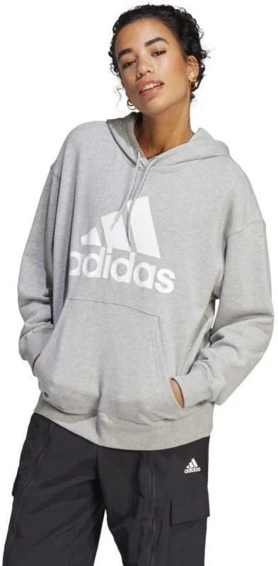 adidas Essentials Oversize hoodie su didele logotipu iš prancūziško terry audinio moterims IC9865