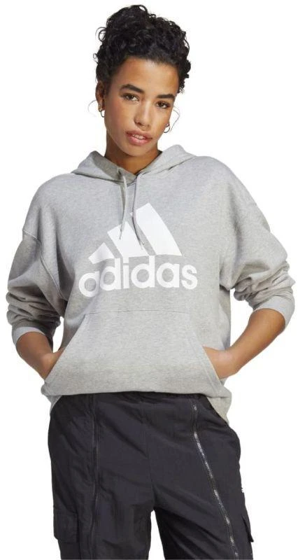 adidas Essentials Oversize hoodie su didele logotipu iš prancūziško terry audinio moterims IC9865