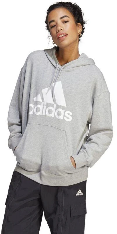 adidas Essentials Oversize hoodie su didele logotipu iš prancūziško terry audinio moterims IC9865