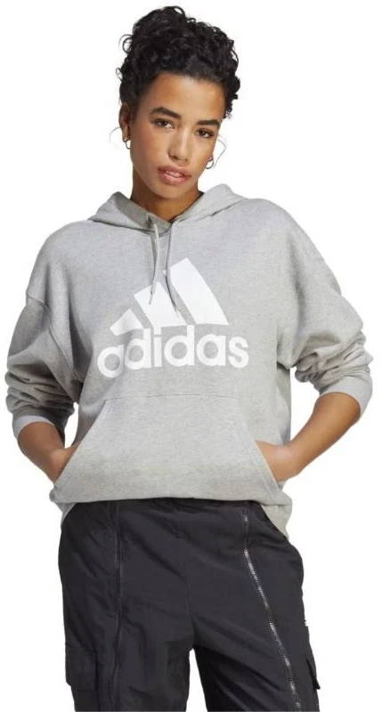 adidas Essentials Oversize hoodie su didele logotipu iš prancūziško terry audinio moterims IC9865