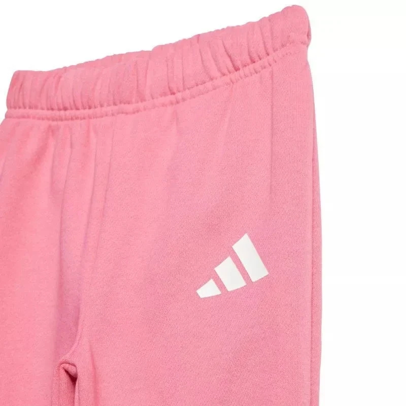 Adidas Essentials Rožinis sportinis kostiumas vaikams JC9645