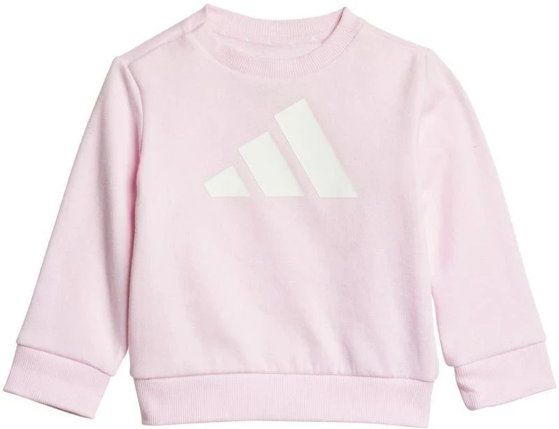 Adidas Essentials Rožinis sportinis kostiumas vaikams JC9645