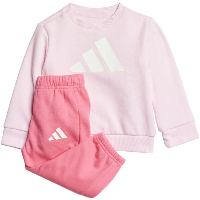 Adidas Essentials Rožinis sportinis kostiumas vaikams JC9645
