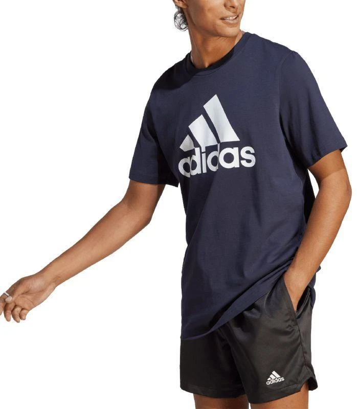 adidas Essentials Single Jersey 3-Stripes marškinėliai M IC9348