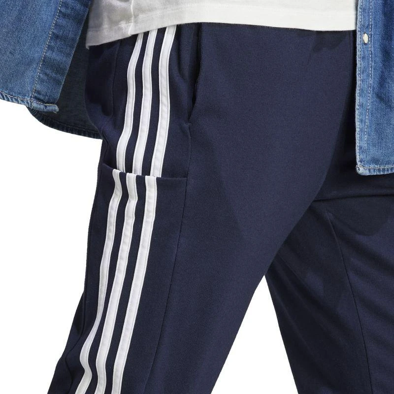 adidas Essentials Single Jersey Džersis Siaurėjantis Atviras Kraštas 3 Juostelės M IC0045