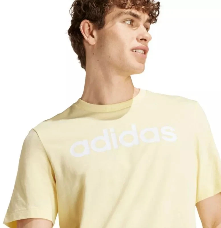 adidas Essentials Single Jersey Linear Embroidered M IZ4769