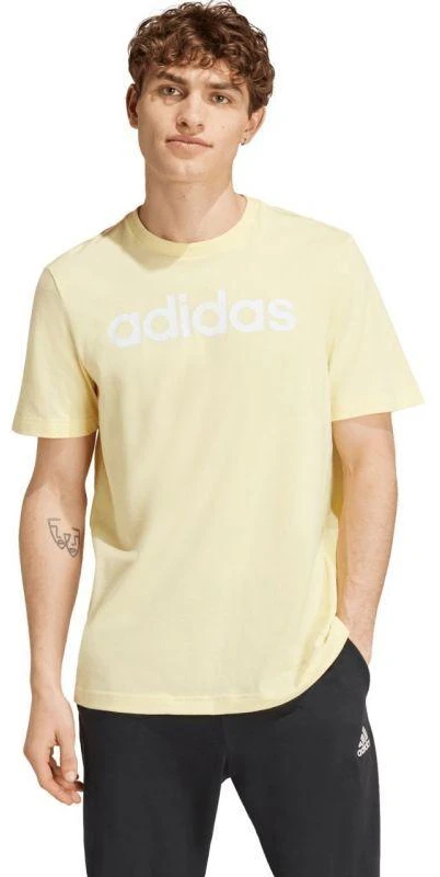 adidas Essentials Single Jersey Linear Embroidered M IZ4769