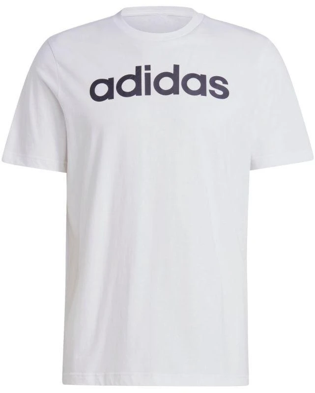 adidas Essentials Single Jersey Linear Embroidered Logo Marškinėliai M IC9276