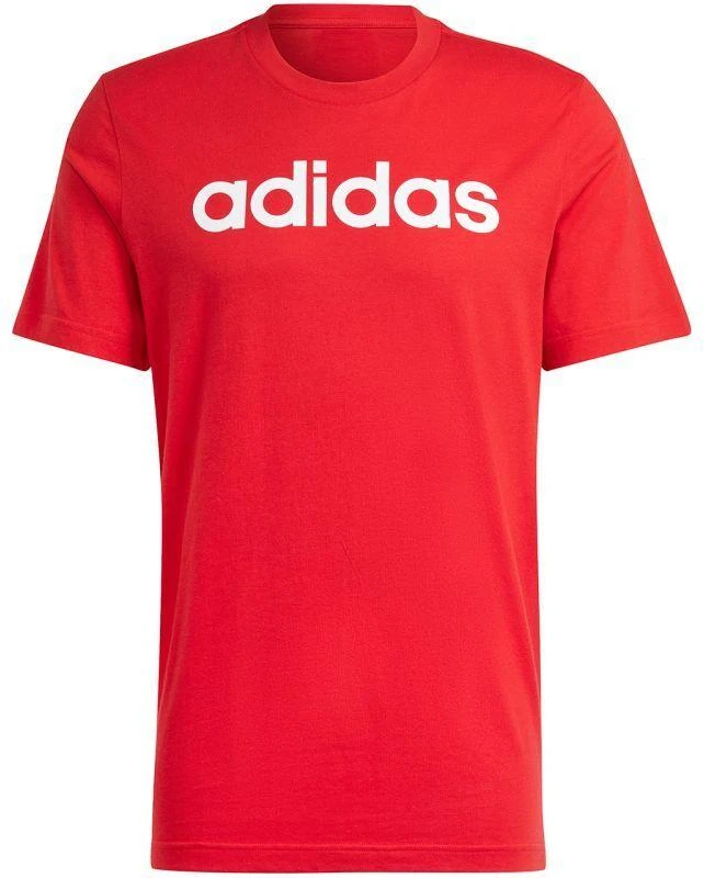 adidas Essentials Single Jersey Linijinis Siuvinėtas Logotipas M IC9278