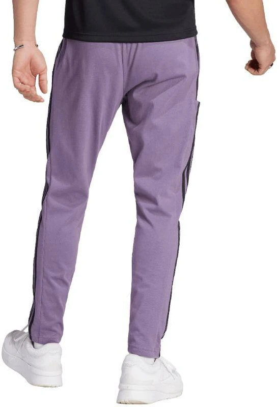 adidas Essentials Single Jersey Siaurėjančios Atvirais Kraštais 3 Juostelės M Kelnės IJ8699