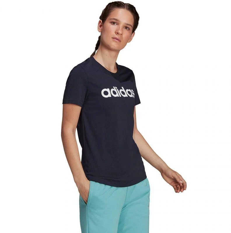 adidas Essentials Slim Logo Marškinėliai W H07833