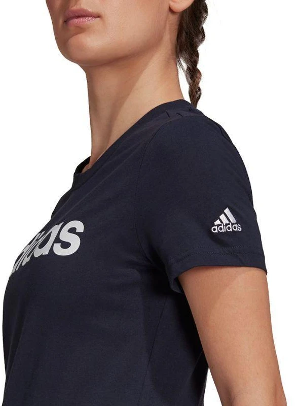 adidas Essentials Slim Logo Marškinėliai W H07833