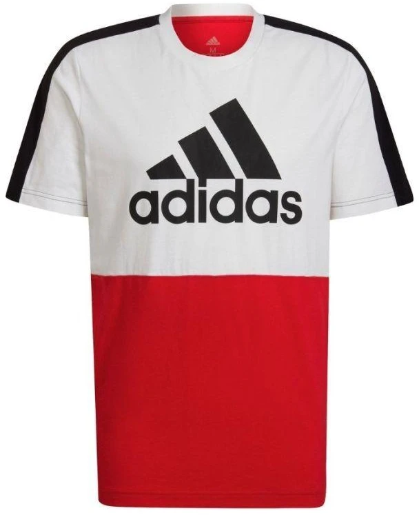 adidas Essentials Spalvų blokų Vieno džersio marškinėliai M HE4330