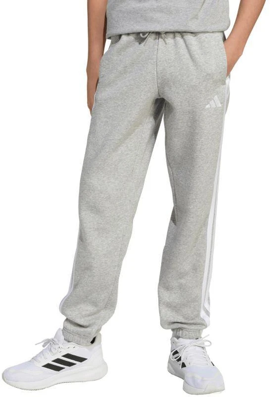 adidas Essentials šviesiai pilkos vaikiškos kelnės JY4995