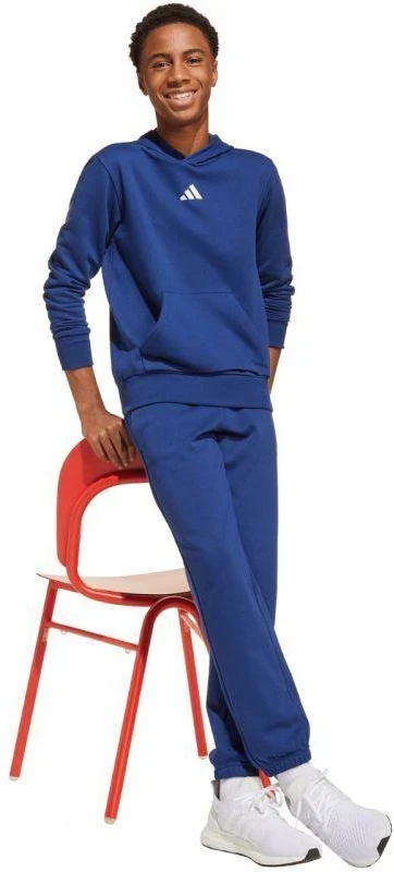 adidas Essentials tamsiai mėlynas vaikiškas džemperis JY0612