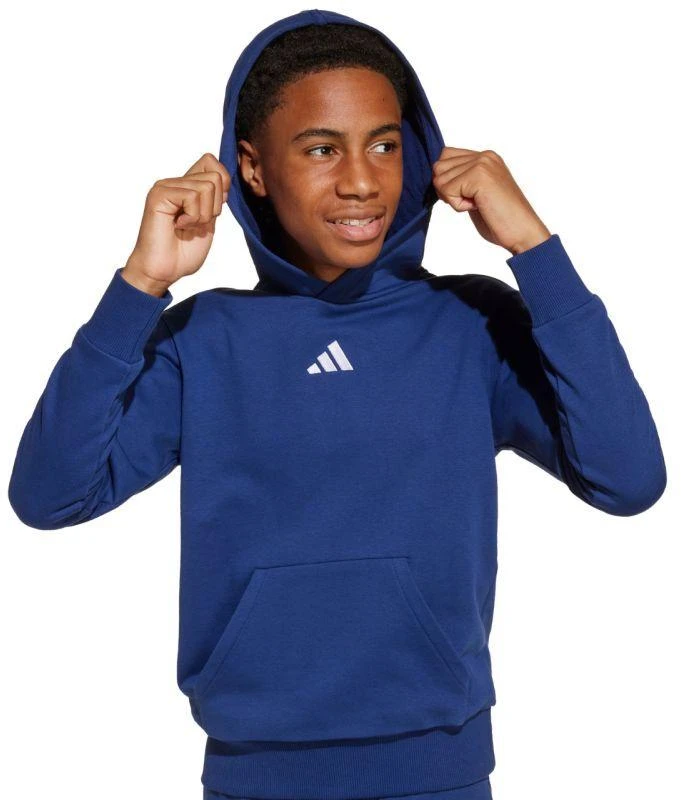 adidas Essentials tamsiai mėlynas vaikiškas džemperis JY0612