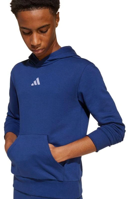 adidas Essentials tamsiai mėlynas vaikiškas džemperis JY0612