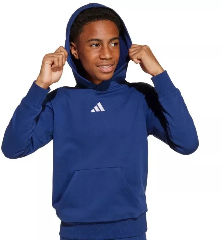 adidas Essentials tamsiai mėlynas vaikiškas džemperis JY0612