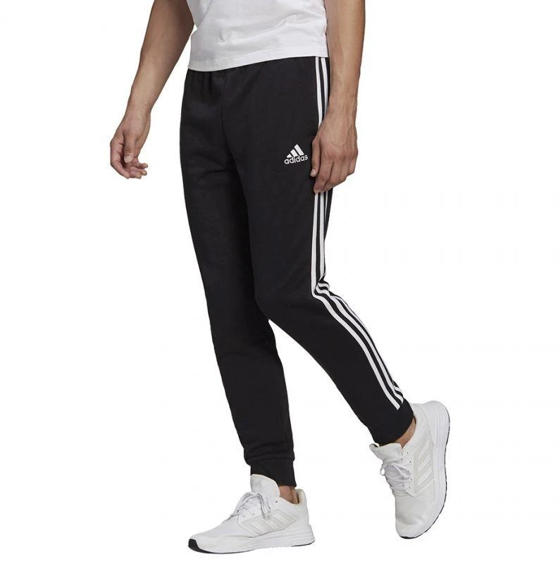 adidas Essentials Tapered Cuff 3 Stripes M GK8831 kelnės