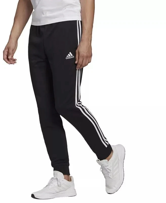adidas Essentials Tapered Cuff 3 Stripes M GK8831 kelnės