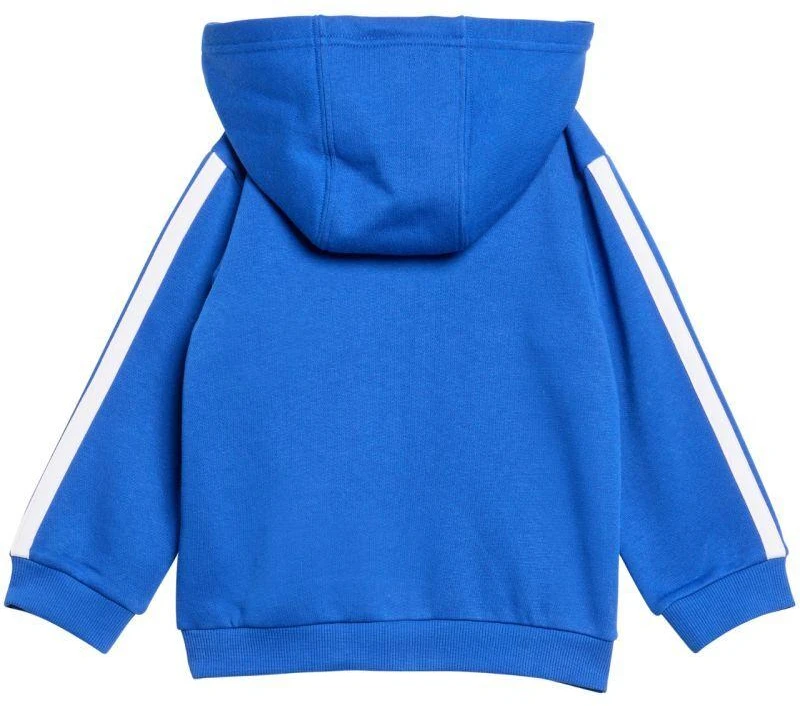 adidas Essentials Tiberio 3 Dryžuotas Fleece Sportinis Kostiumas Vaikams Mėlynas KC6004