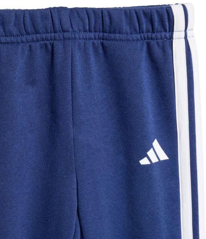 adidas Essentials Tiberio 3 Dryžuotas Fleece Sportinis Kostiumas Vaikams Mėlynas KC6004